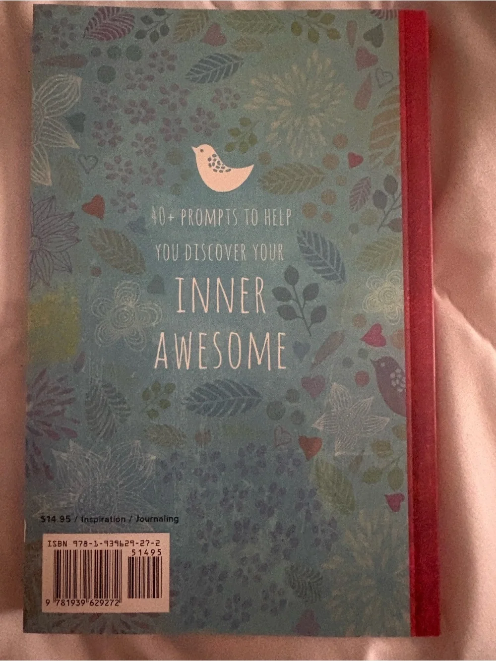 Drops of Awesome Journal - Teal & Red